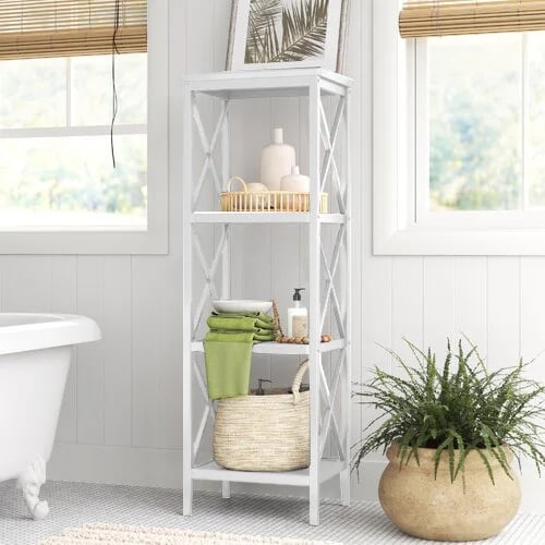 Sand & Stable Penelope Free-Standing Bathroom Shelves