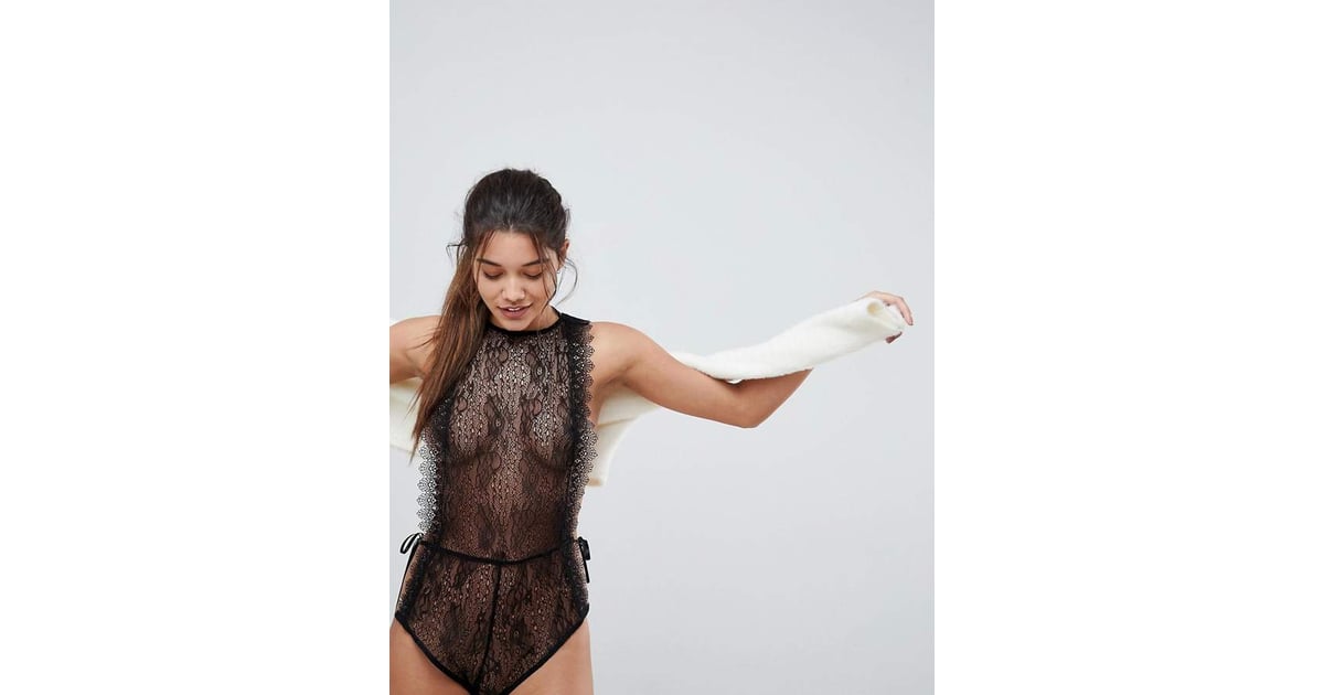Lace Body, 15 Black Lace Bodysuits to Wear From the Bar to the Boudoir —  All Under £50!