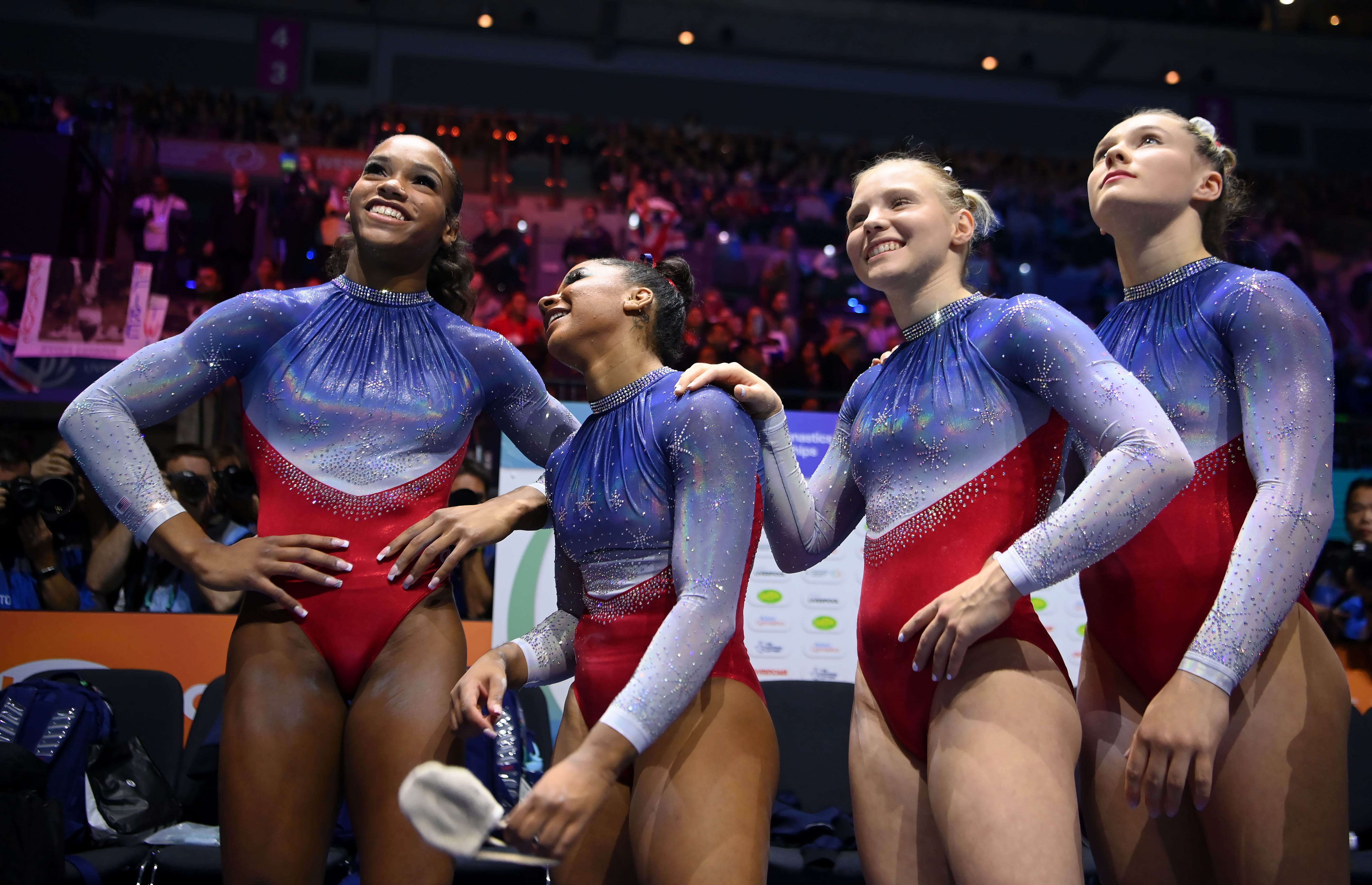 Inside Gymnastics on X: Today's Team USA Look: The fierce Bald
