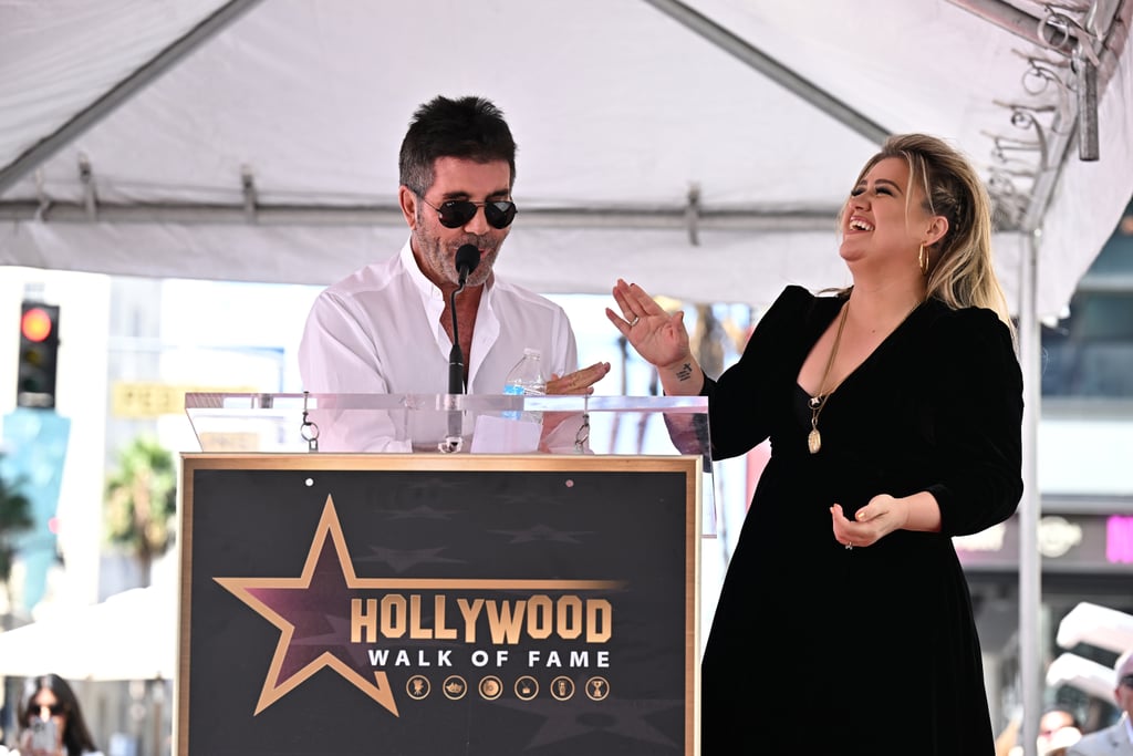 Kelly Clarkson, Her Kids at Hollywood Walk of Fame Ceremony