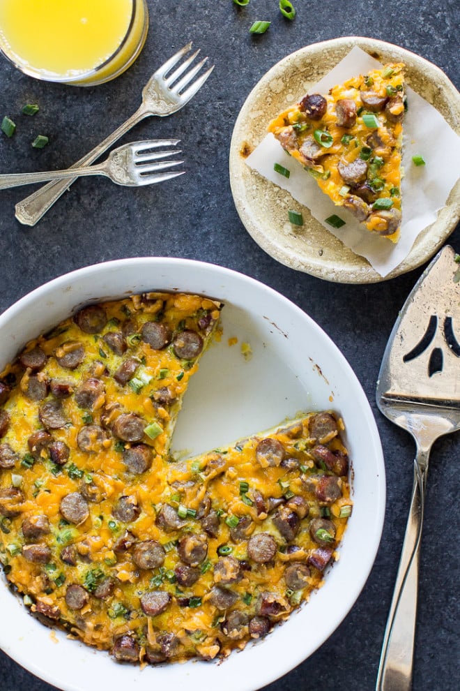 Hash Brown and Sausage Breakfast Casserole