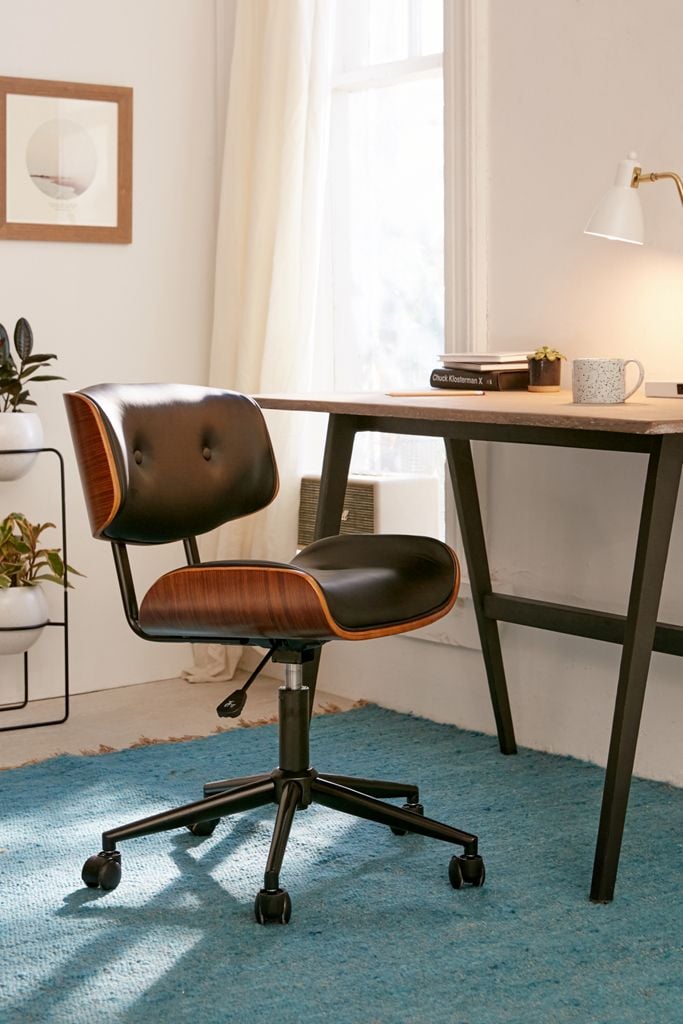 Adjustable desk on sale chair