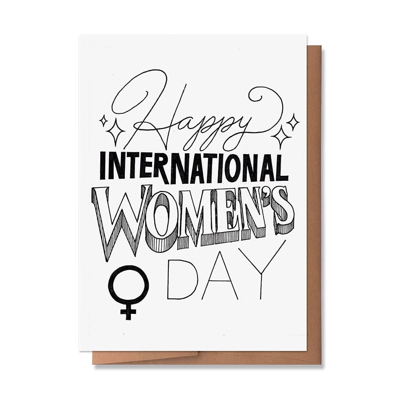 Happy International Women's Day Greeting Card