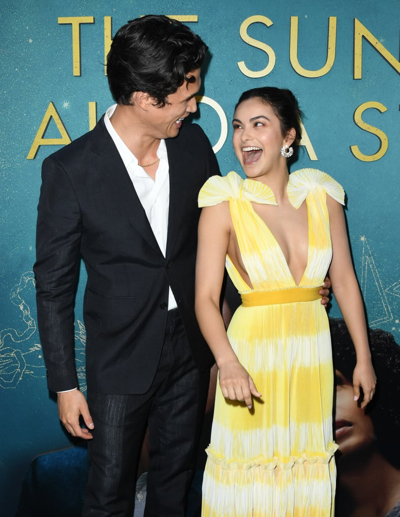 Camila Mendes and Charles Melton at The Sun Is Also a Star