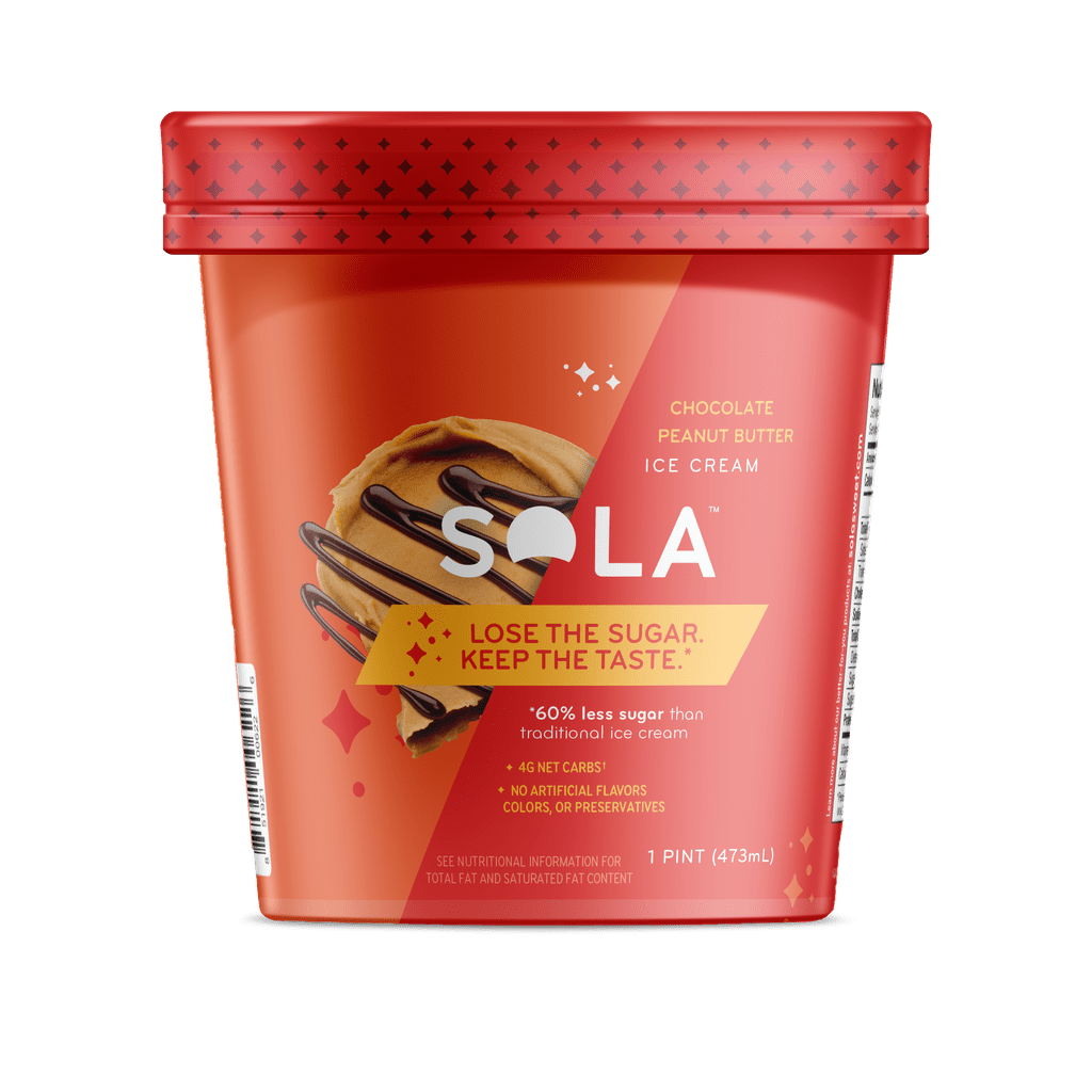 Sola Chocolate Peanut Butter Ice Cream