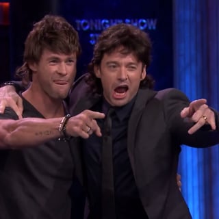 Chris Hemsworth and Hugh Jackman Wearing Mullets