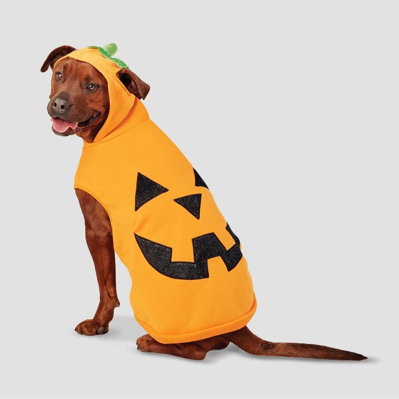 Pumpkin Halloween Dog Hoodie