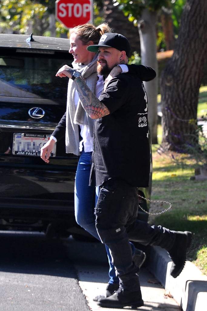 Cameron Diaz and Benji Madden PDA May 2015