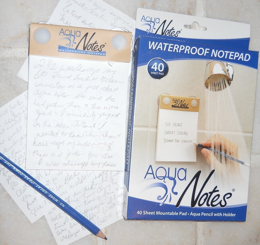 Aqua Notes Waterproof Notepad Cool Amazon Products 2020 POPSUGAR