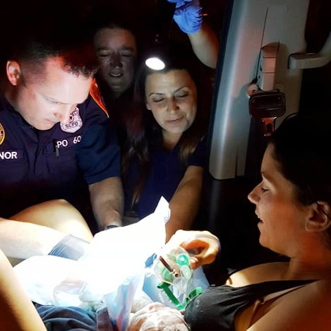 Mom Gives Birth at Starbucks