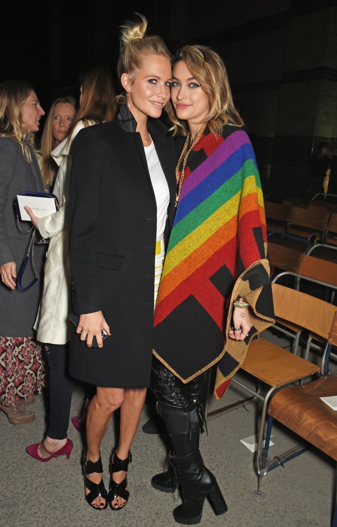 Poppy Delevingne and Paris Jackson