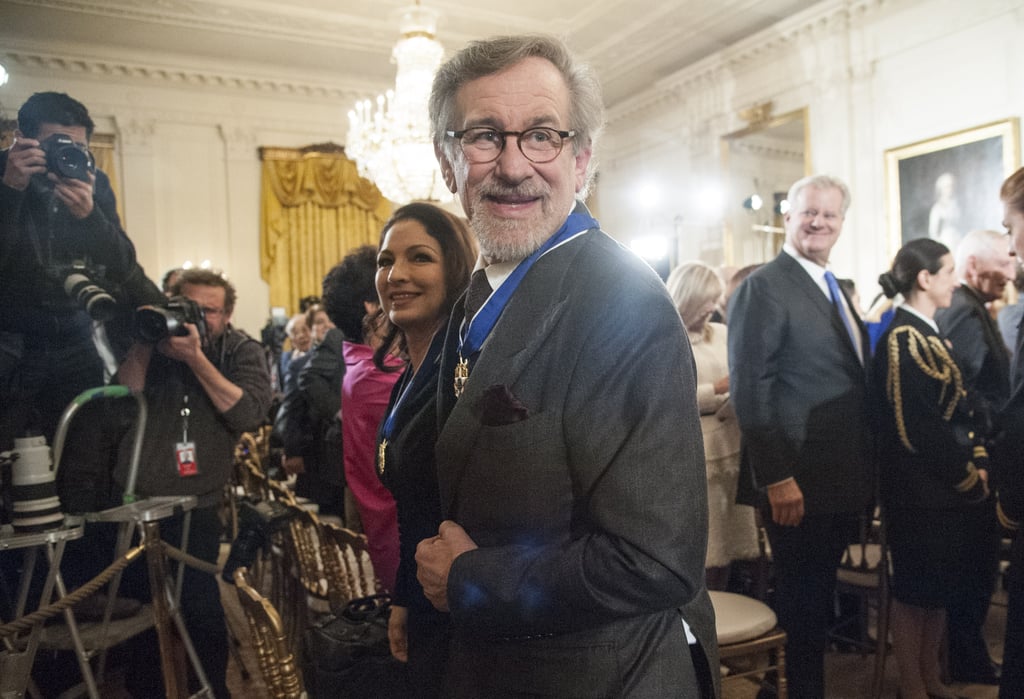 President Obama Awards Steven Spielberg and Barbra Streisand