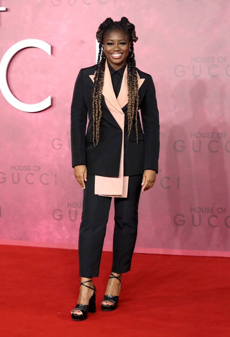 Clara Amfo at the House of Gucci Premiere in London