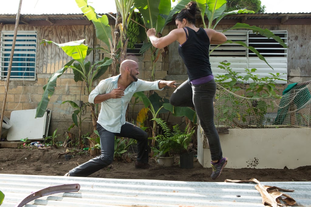 She then redefines strength in 2014's In the Blood.