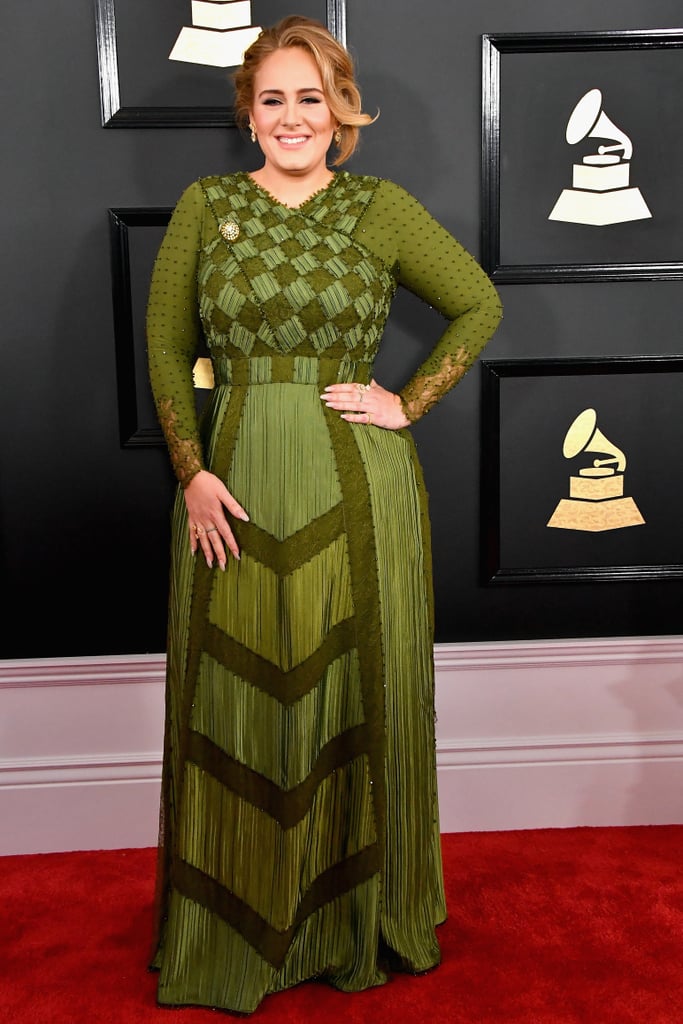 Adele at the 2017 Grammys | POPSUGAR Celebrity