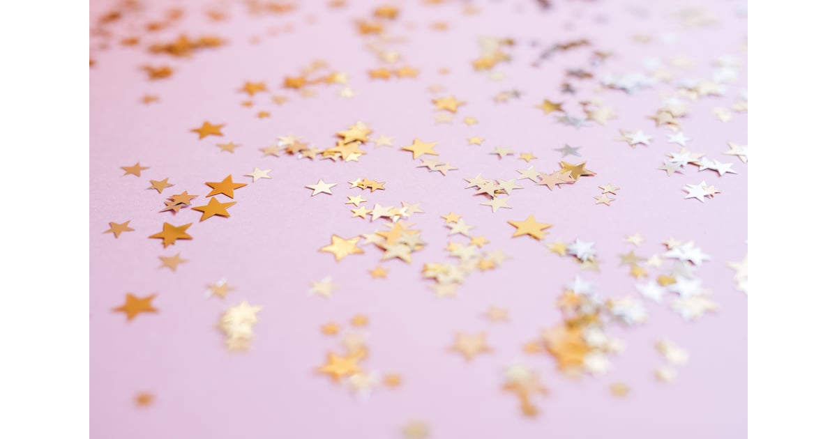 Confetti Stars Zoom Background | Download Free New Year's Eve Zoom