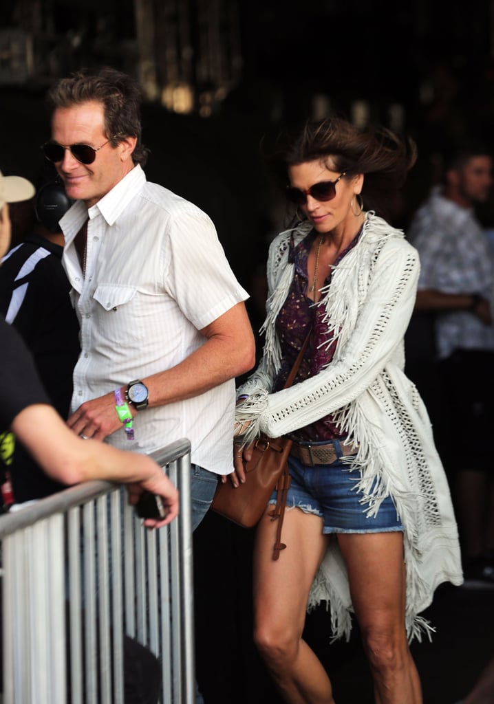 Rande Gerber and Cindy Crawford
