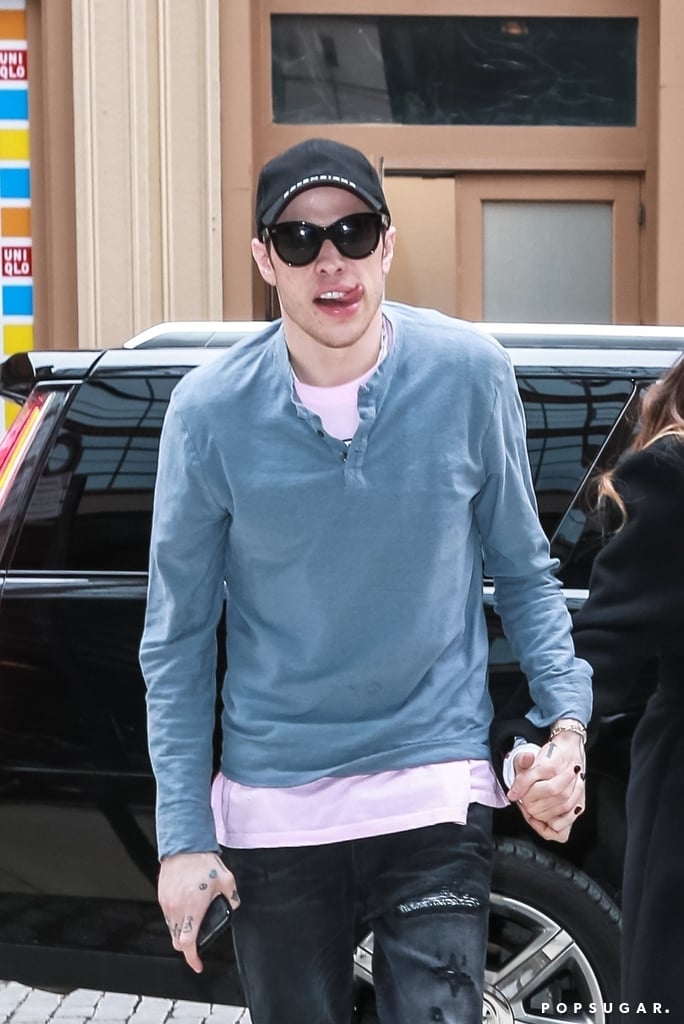 Pete Davidson and Kate Beckinsale Holding Hands March 2019