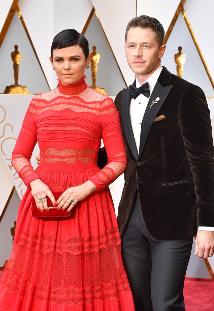 Josh Dallas and Ginnifer Goodwin at the 2017 Oscars