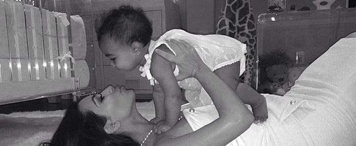 Kim Kardashian and Kanye West Pierce North West's Ears