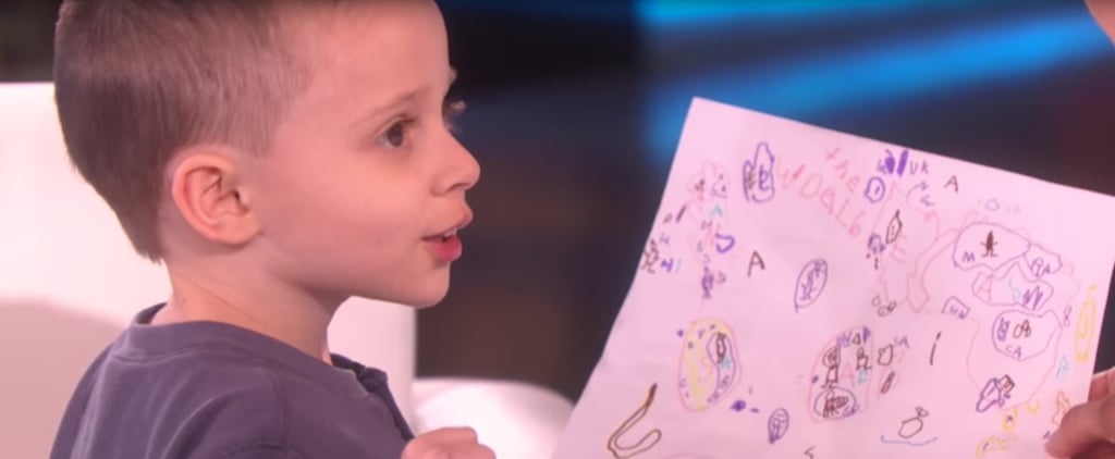5-Year-Old Kid Burns Trump on Ellen