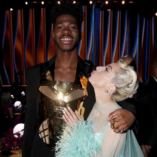 See Lil Nas X and Lady Gaga Hanging Out at the 2022 Grammys