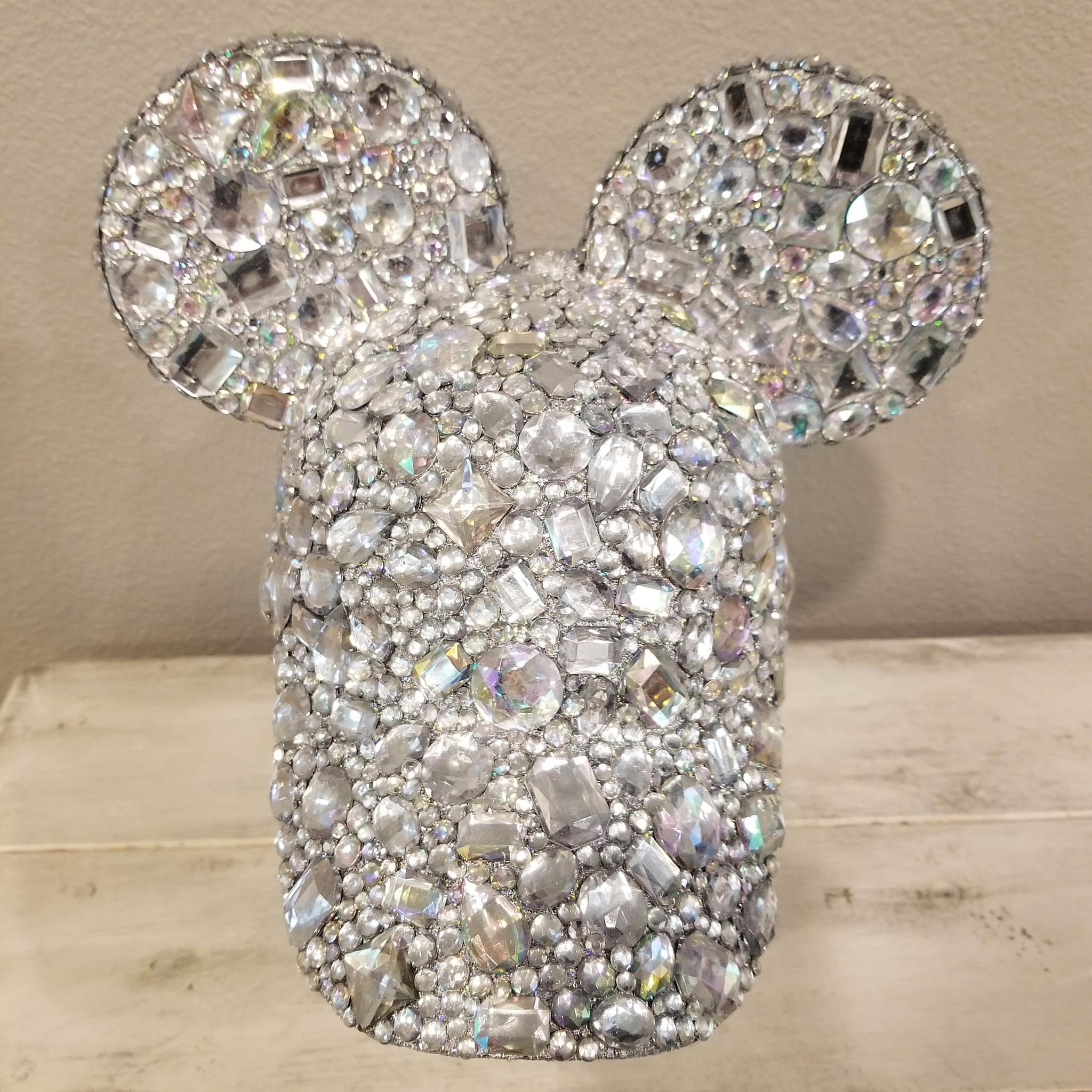 Glittery Mickey Ears Baseball Hats From 