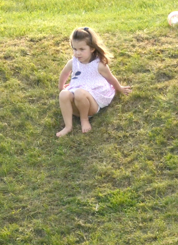 Princess Charlotte Having Fun at Polo Match June 2018