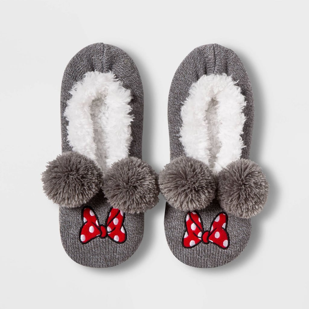 Minnie Mouse PullOn Slipper Socks The Best Disney Gifts For Adults 2020 POPSUGAR Smart