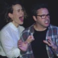 Even Sarah Paulson Gets Scared Out of Her Mind During an AHS-Themed Haunted House