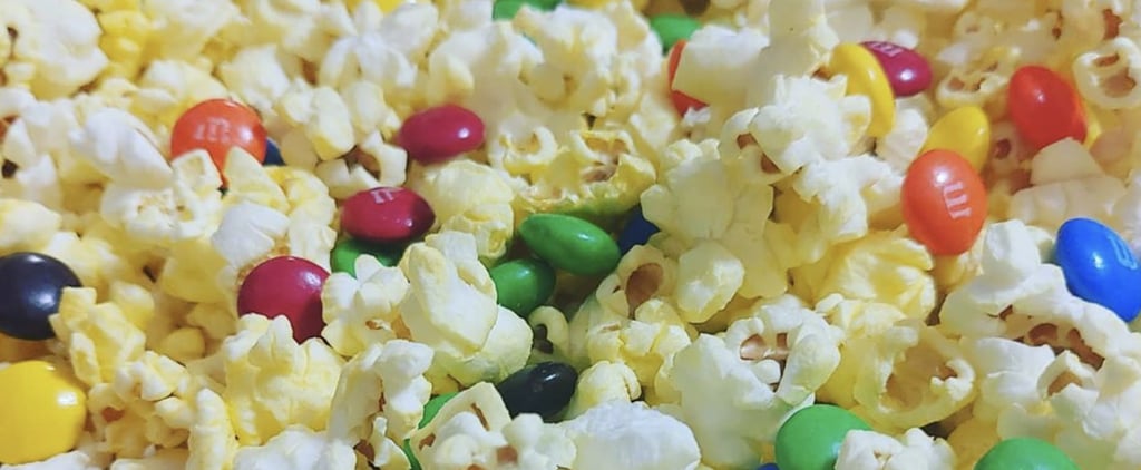 Popcorn Mixed With M&M's Is the Best Movie Snack