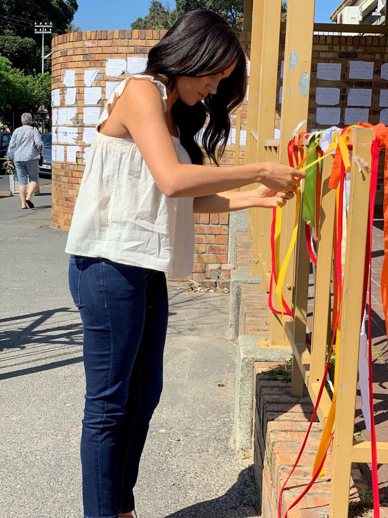 Meghan Markle Visits College Student's Memorial in Africa