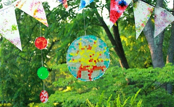 Plastic Bead Suncatcher Plastic Bead Suncatcher