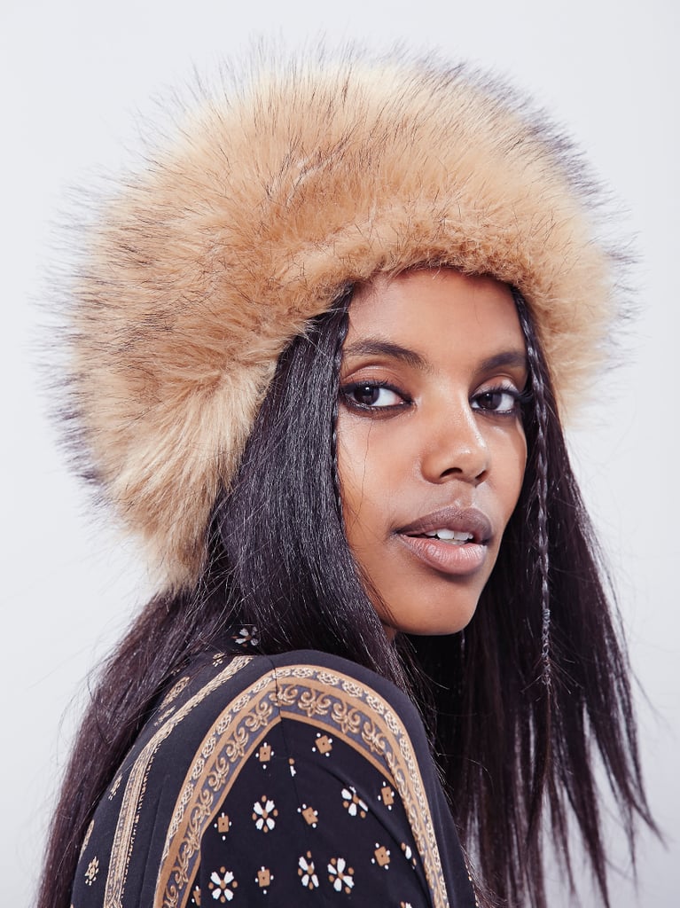Free People Mountain Peak Faux Fur Headband (38) The Best FauxFur