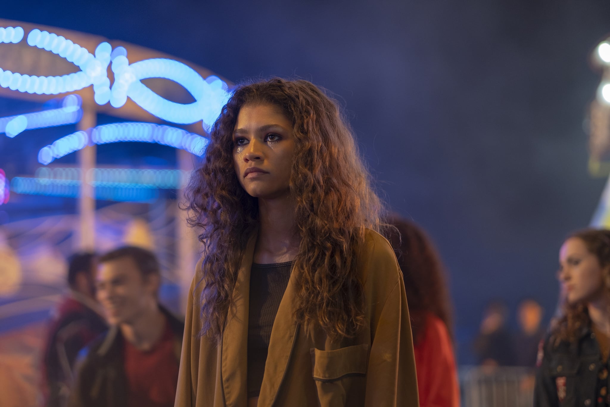 rue from euphoria makeup