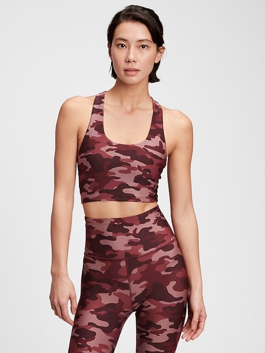 GapFit Eclipse Racerback Longline Sports Bra