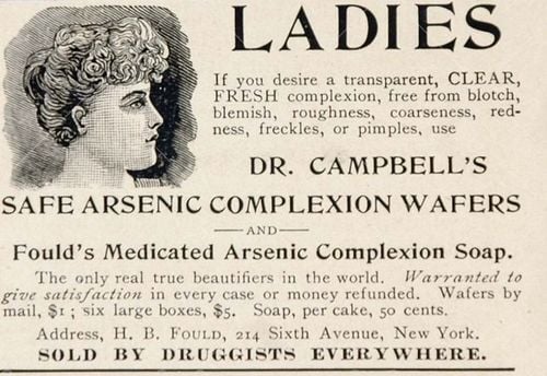 We've Learned Arsenic Isn't a Proper Soap