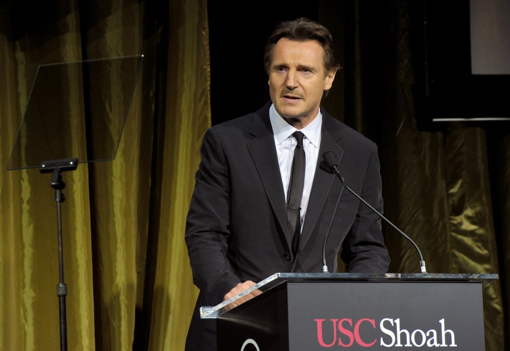 Liam Neeson also presented at the awards.