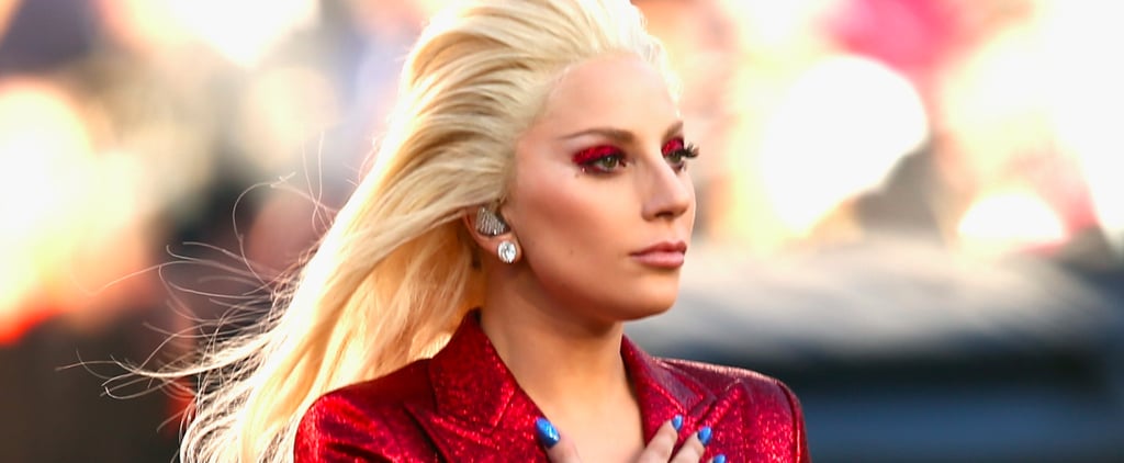 Lady Gaga Super Bowl Makeup Breakdown