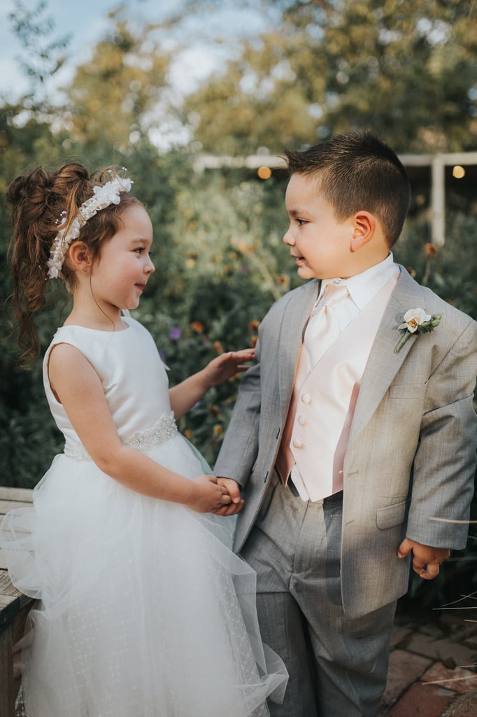 Elegant Wedding Reception With Blush and Gray Colors