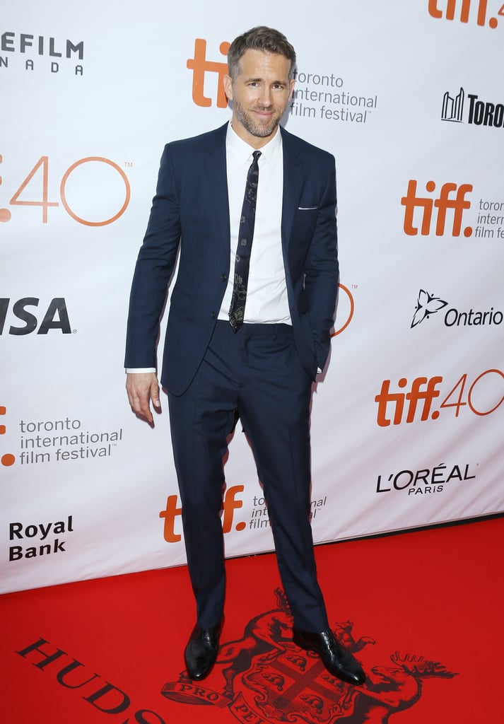 Ryan Reynolds At The Toronto Film Festival 2015 Popsugar Celebrity 