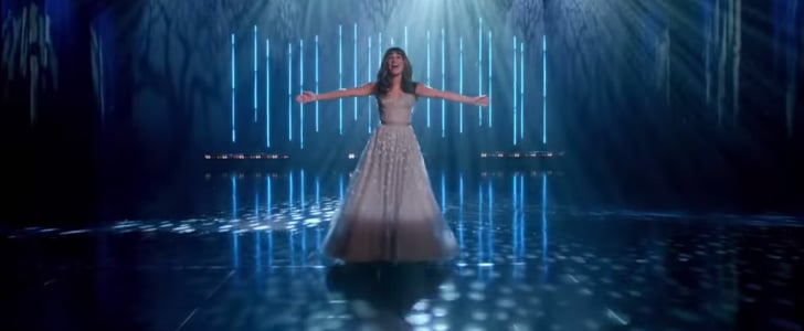 Lea Michele Sings Let It Go On Glee Video Popsugar Entertainment