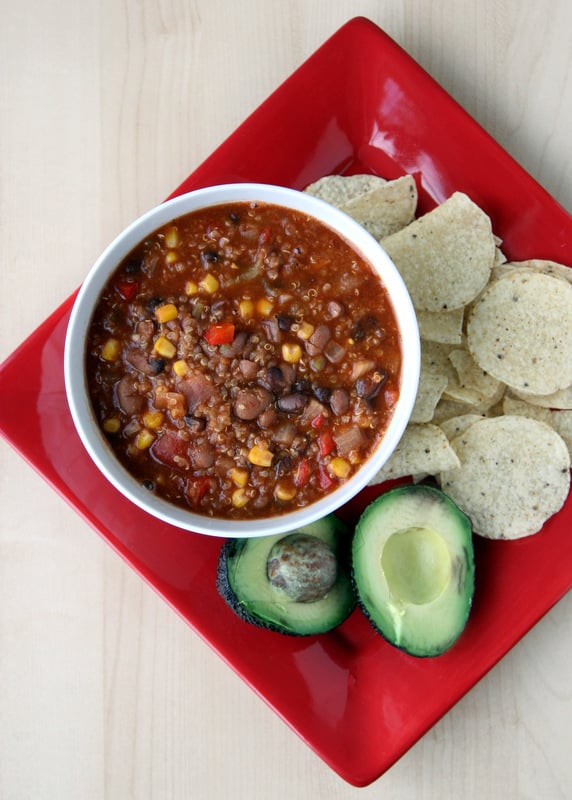 Healthy Winter Crock Pot Meals Crockpot Quinoa Chili | Winter Crock-Pot Recipes | POPSUGAR Family Photo 21