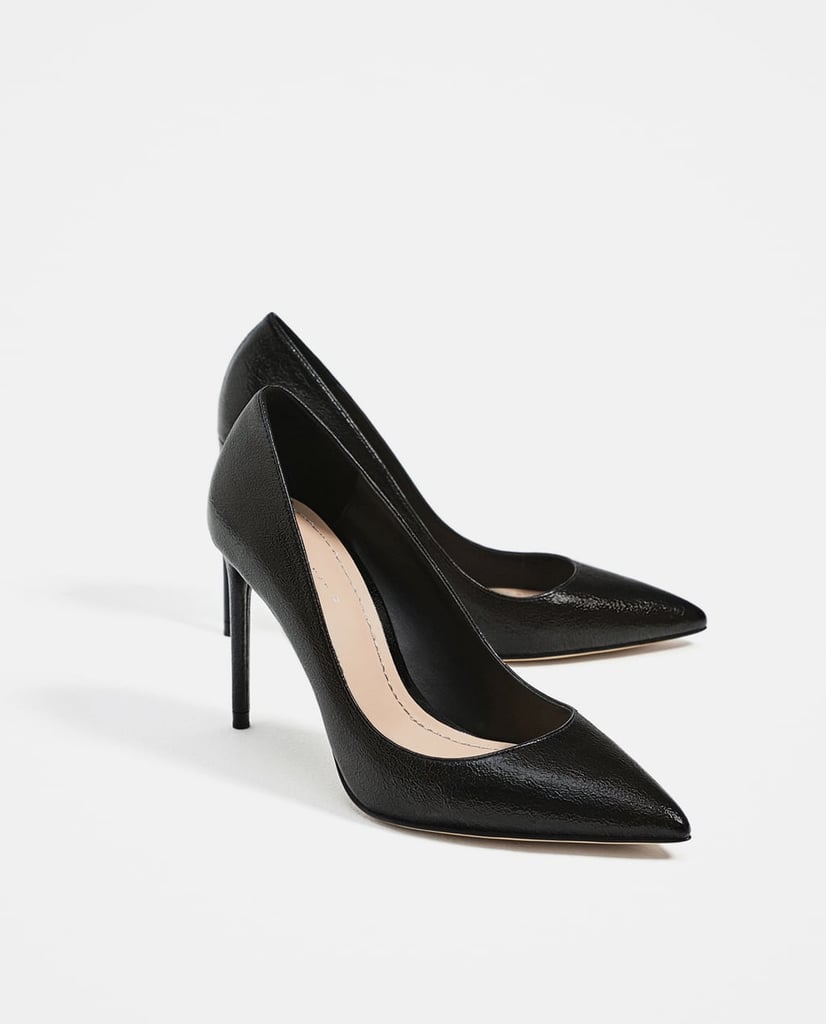 You can't complete your Meghan-inspired look without a pair of sky-high pumps, like these Black Metallic Pumps ($50).