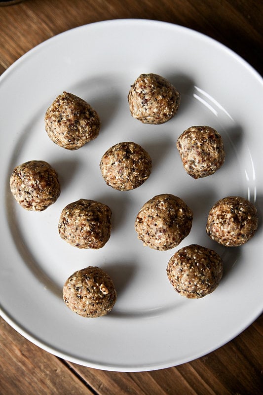 NoBake Cookie Dough Balls Best Healthy Desserts POPSUGAR Fitness
