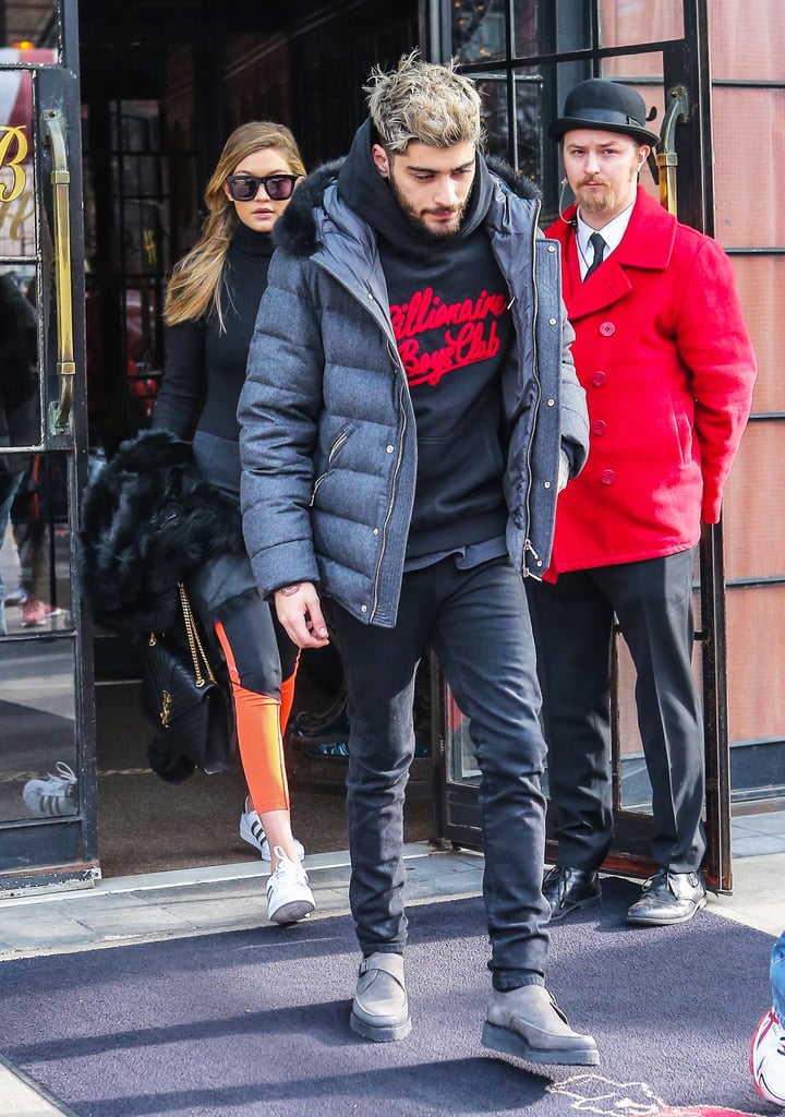 Zayn Malik and Gigi Hadid Out in NYC January 2016