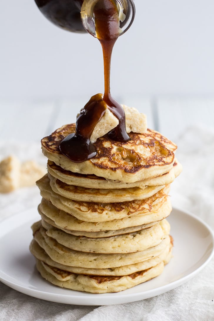 Rice Krispies Treats Pancakes With Brown Butter Syrup
