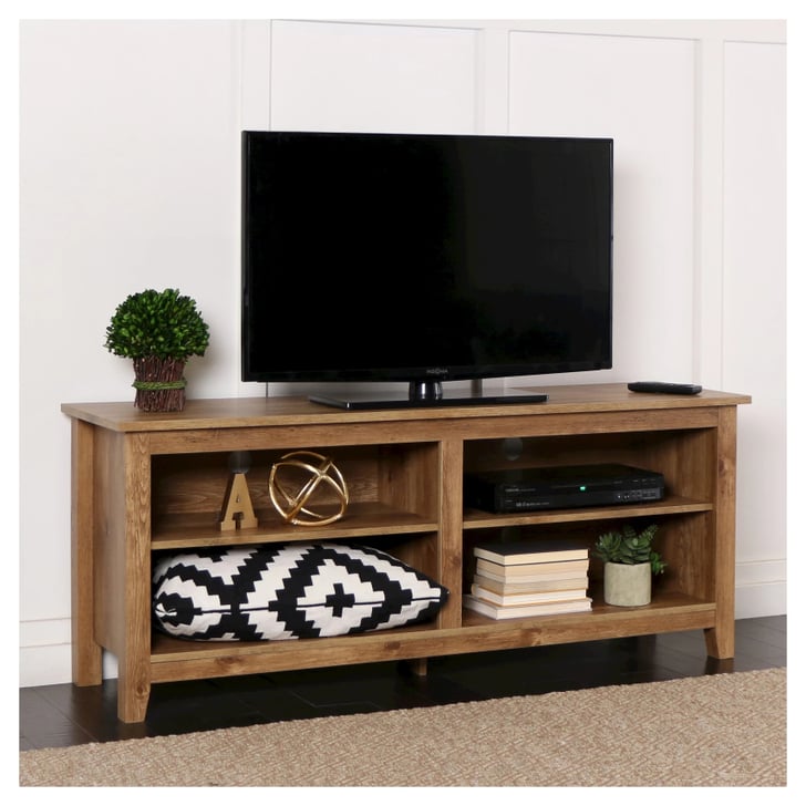 Saracina Home 58" Rustic Weathered Wood TV Stand The Best of Target's Deal Days Sale 2020