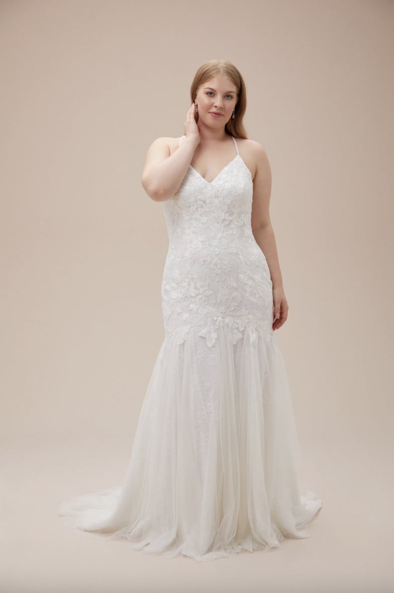 Best Curve Wedding Dress Brands: Oleg Cassini