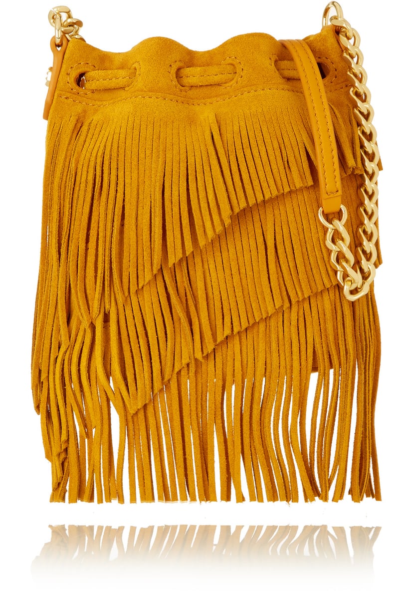 Elizabeth and James Fringed Bucket Bag